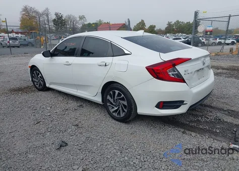 2018 Honda Civic Ex из США, поврежденный, VIN 2HGFC2F7XJH566134